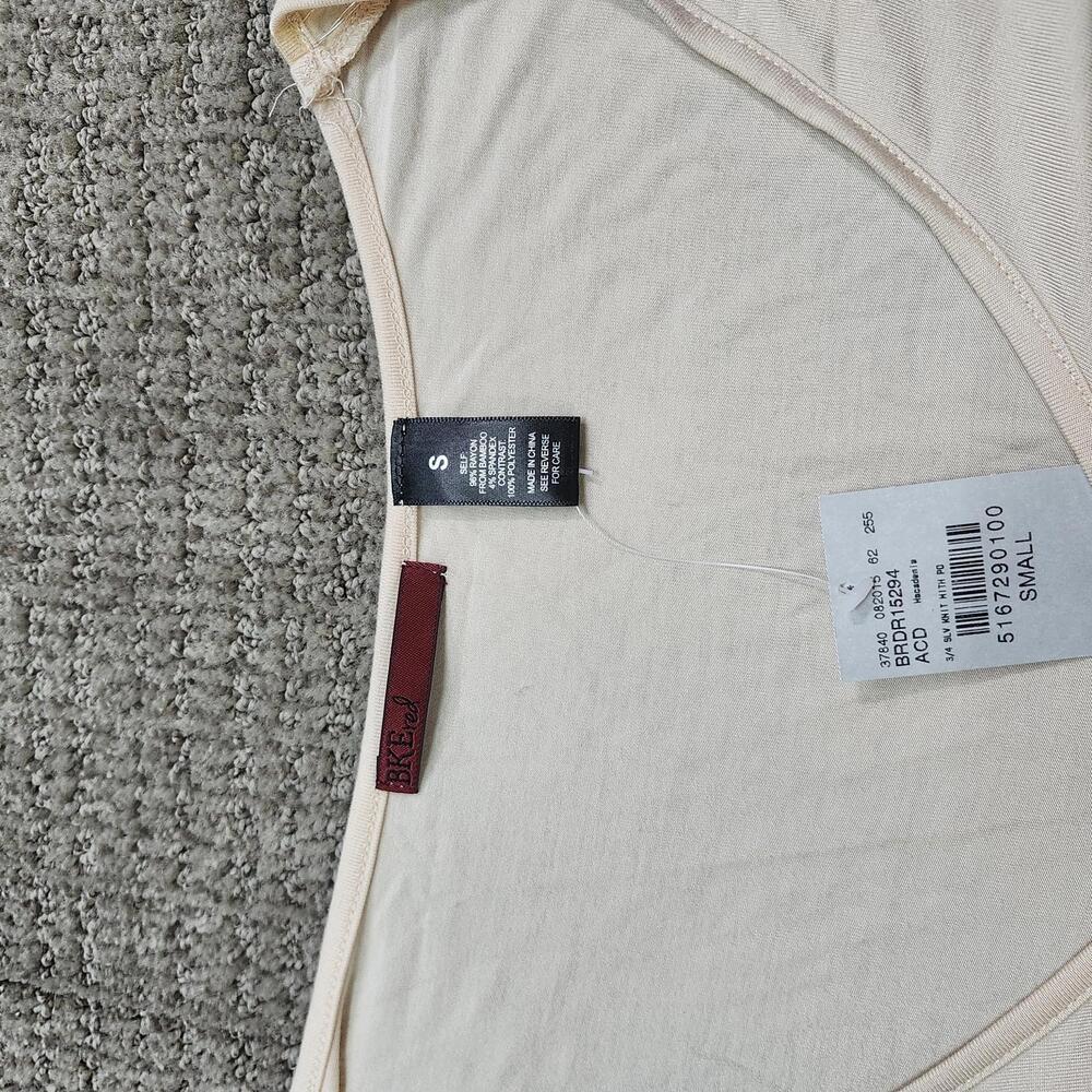 BKE Blouse Long Sleeve Pink Women’s Size Small NWT - Picture 7 of 8